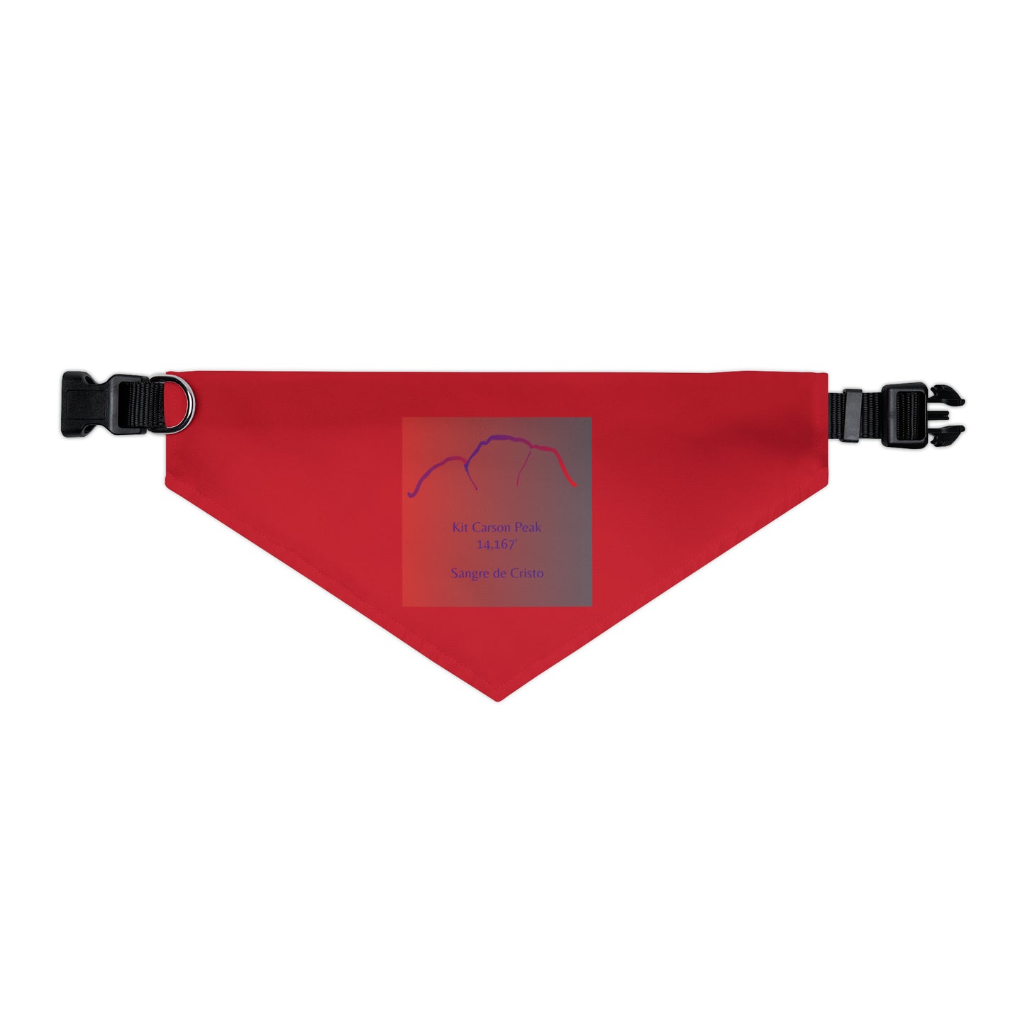 Kit Carson Peak 14er Pet Bandana Collar