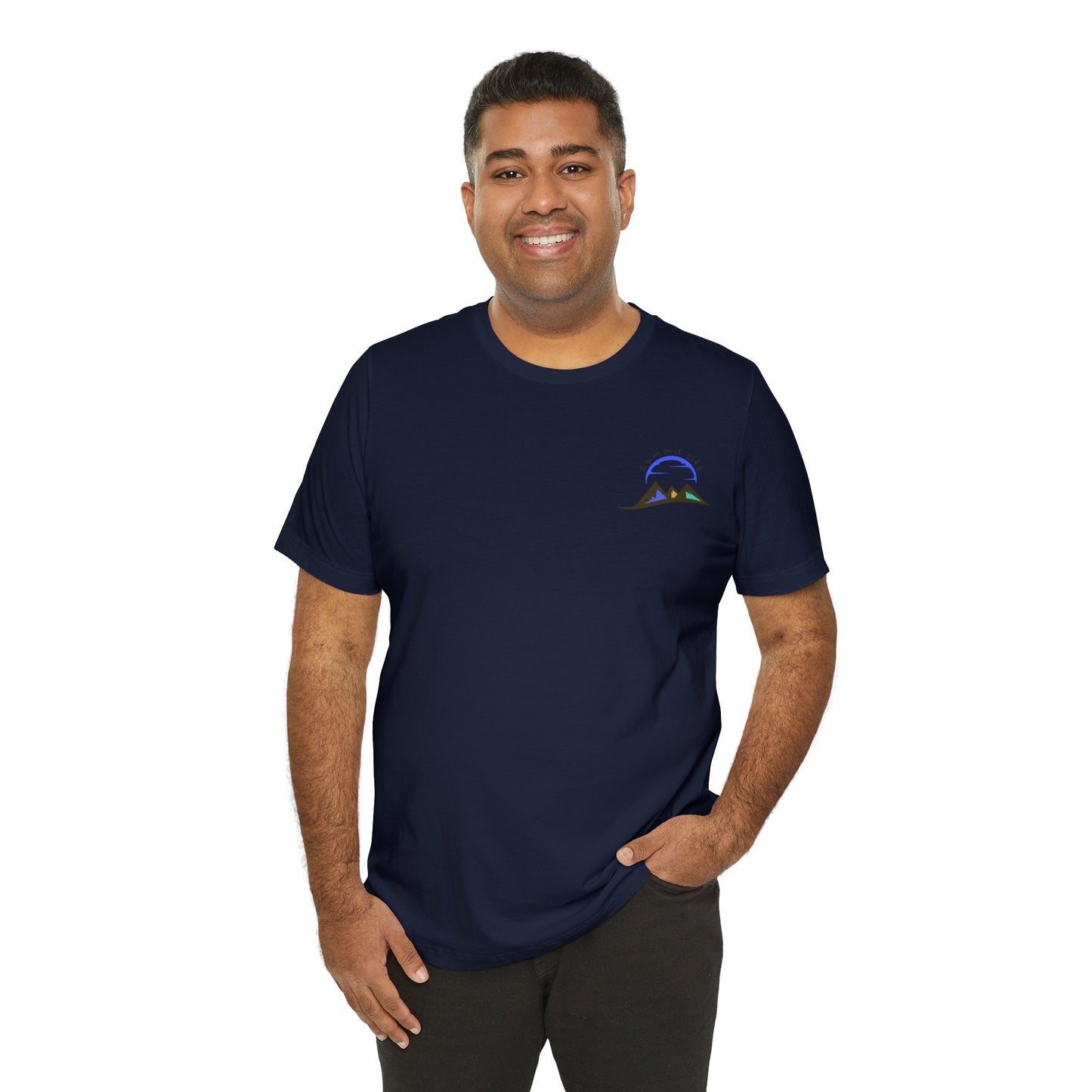 Mountain Bike USA Unisex Jersey Short Sleeve Tee