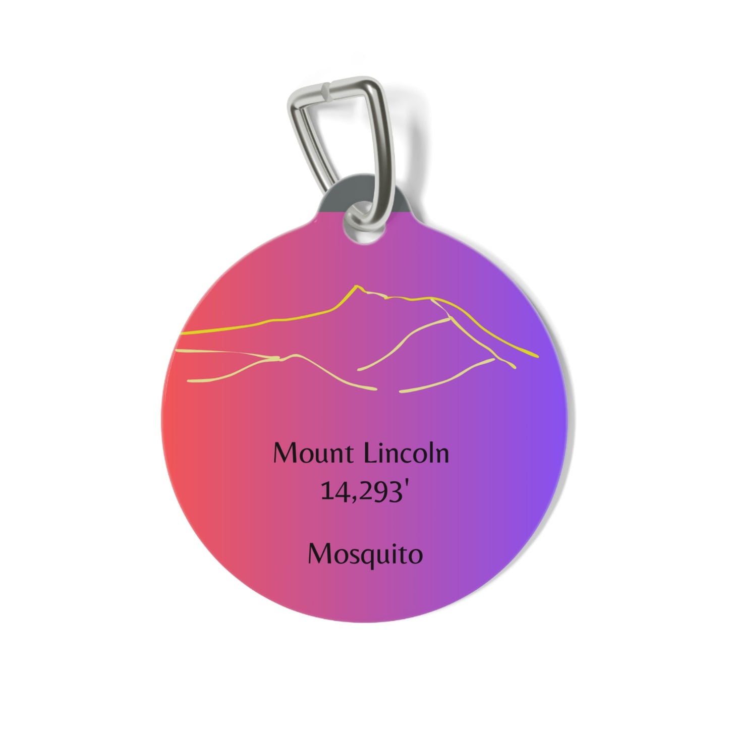Mount Lincoln Pet Tag