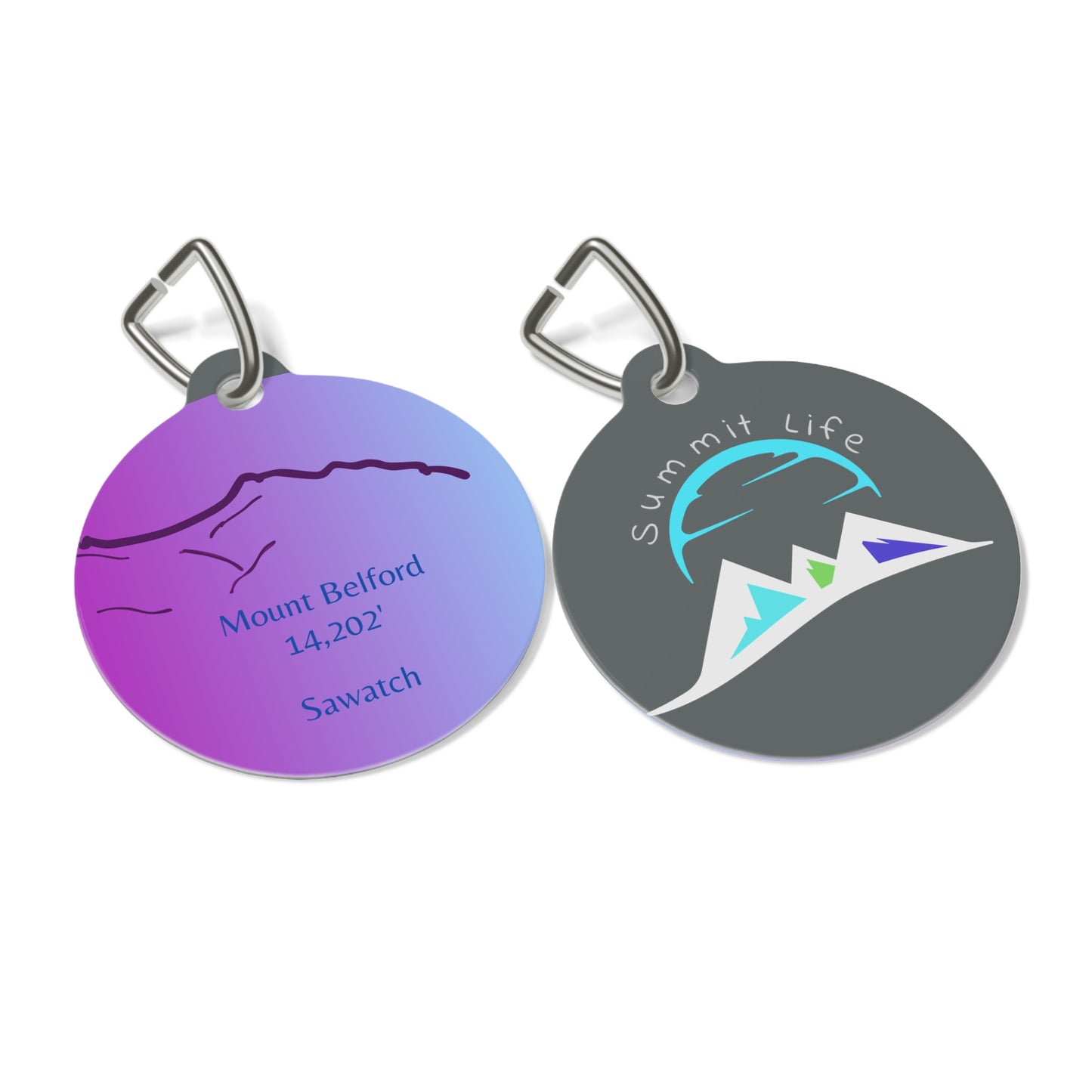 Mount Belford Pet Tag