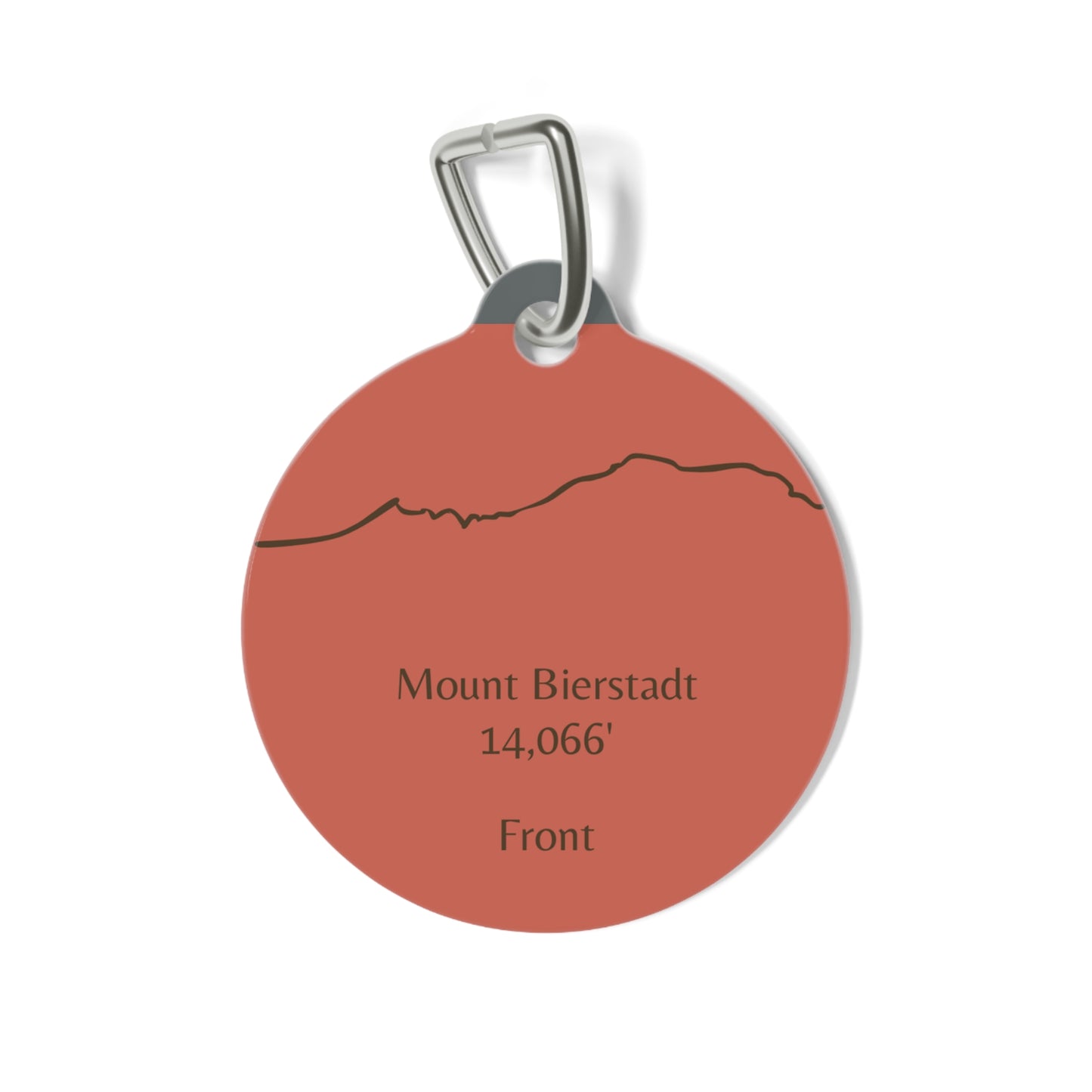 Mount Bierstadt Pet Tag