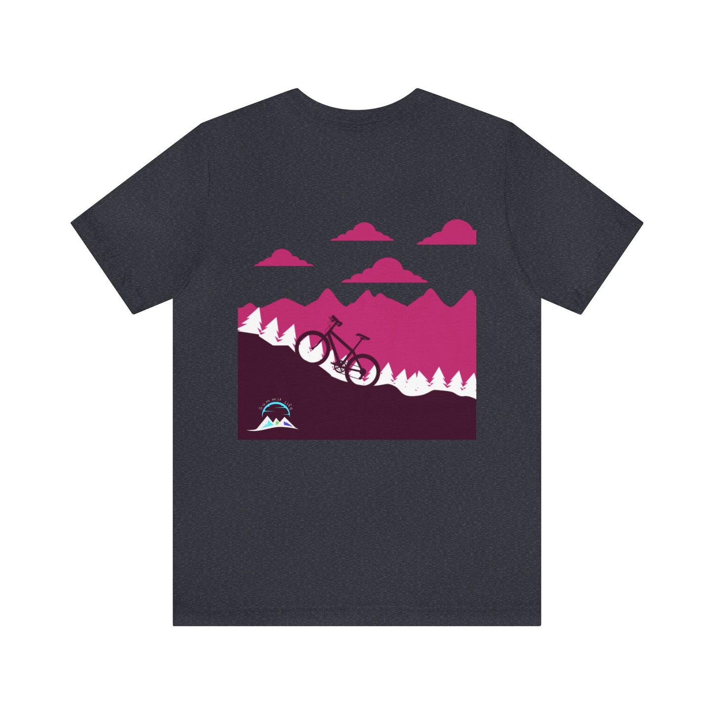 Mountain Bike USA Unisex Jersey Short Sleeve Tee