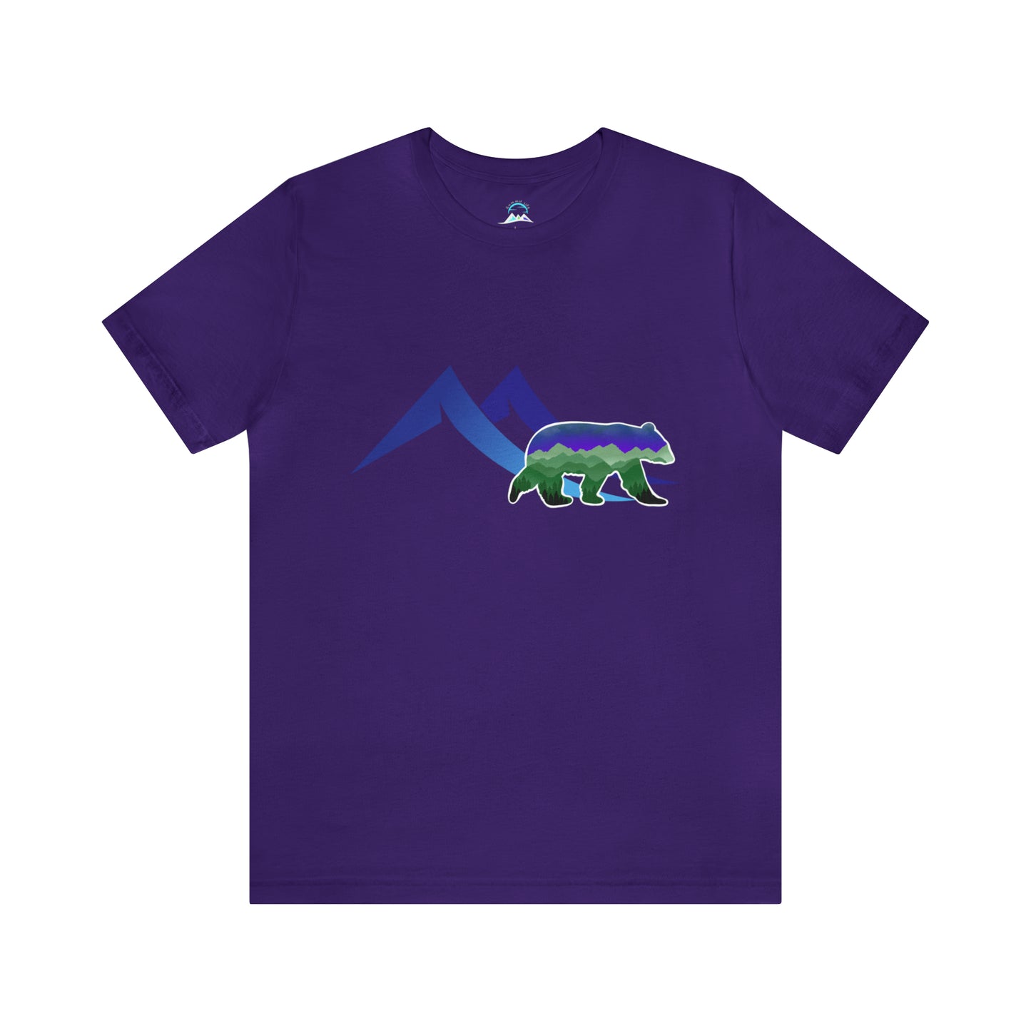 Mountain Bear Unisex Jersey Short Sleeve Tee