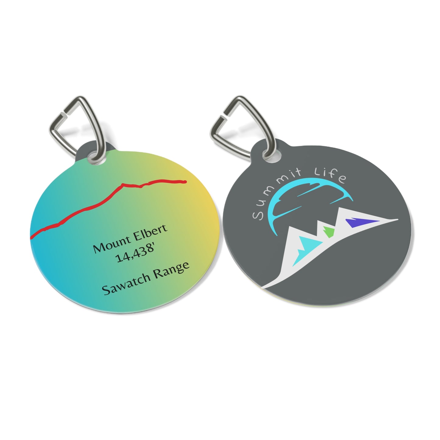 Mount Elbert Pet Tag