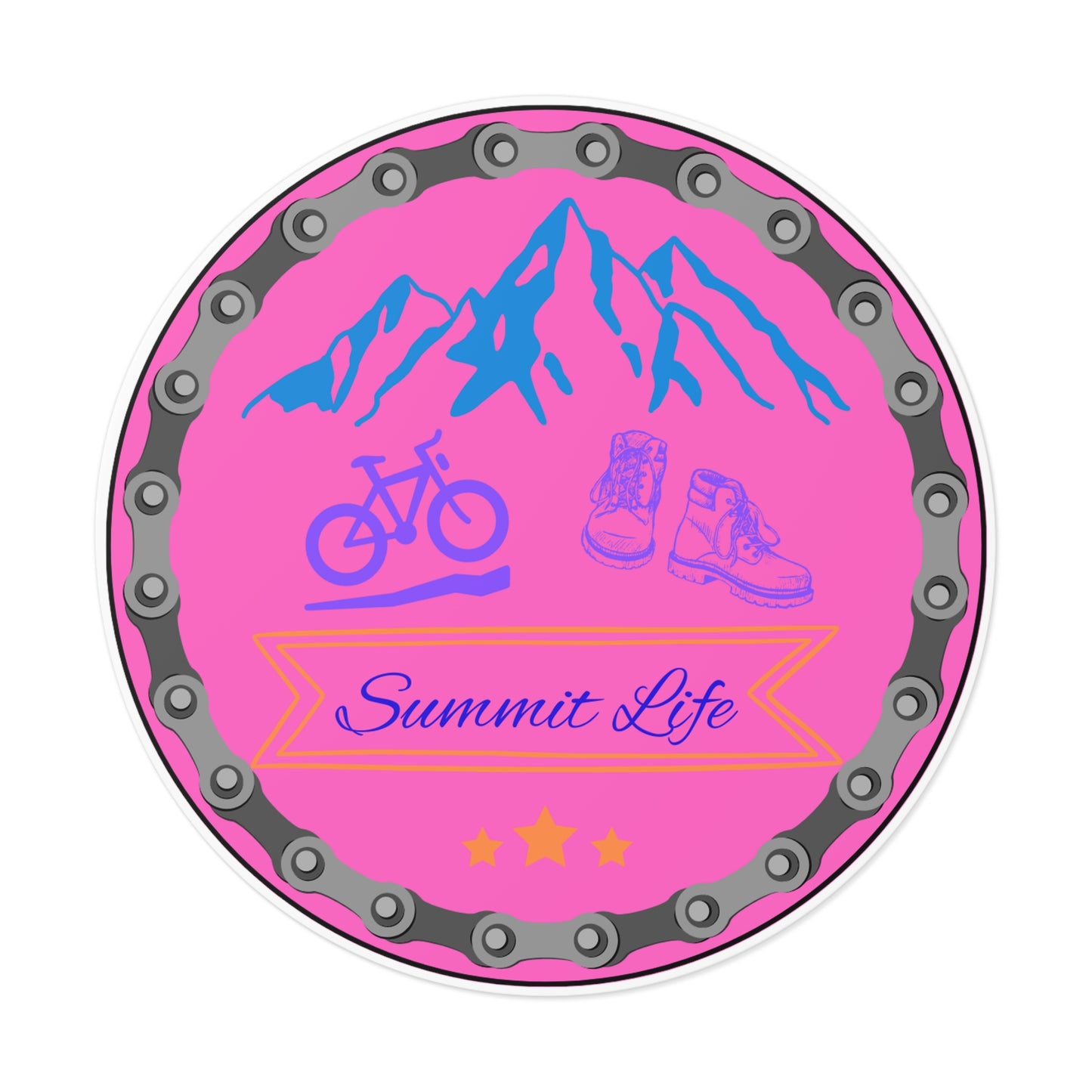 Summit Life Vinyl Stickers