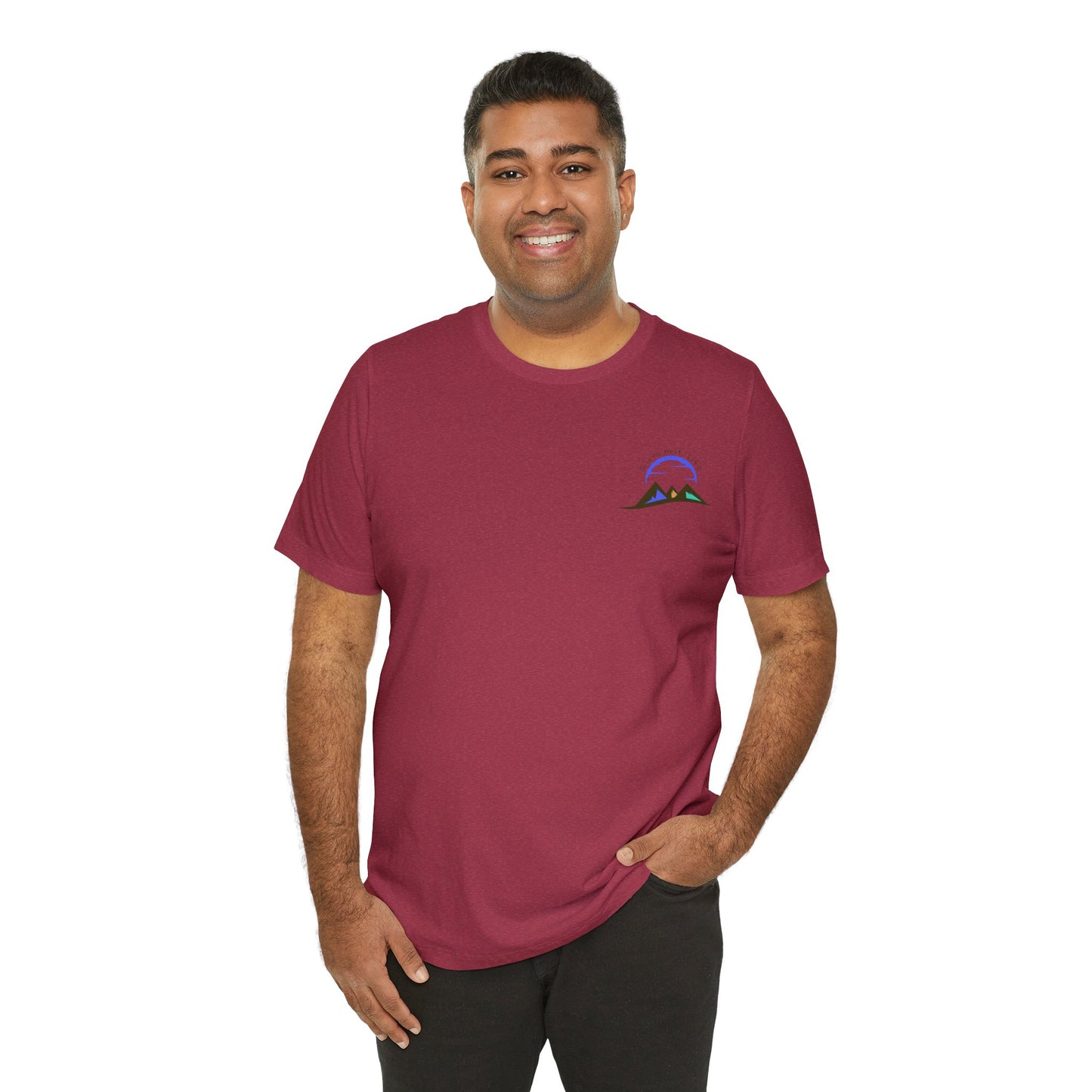 Mountain Bike USA Unisex Jersey Short Sleeve Tee