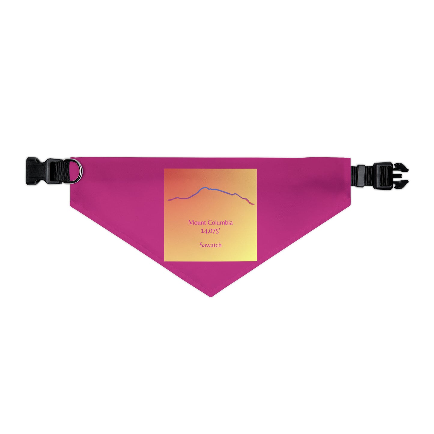 Mount Columbia 14er Pet Bandana Collar