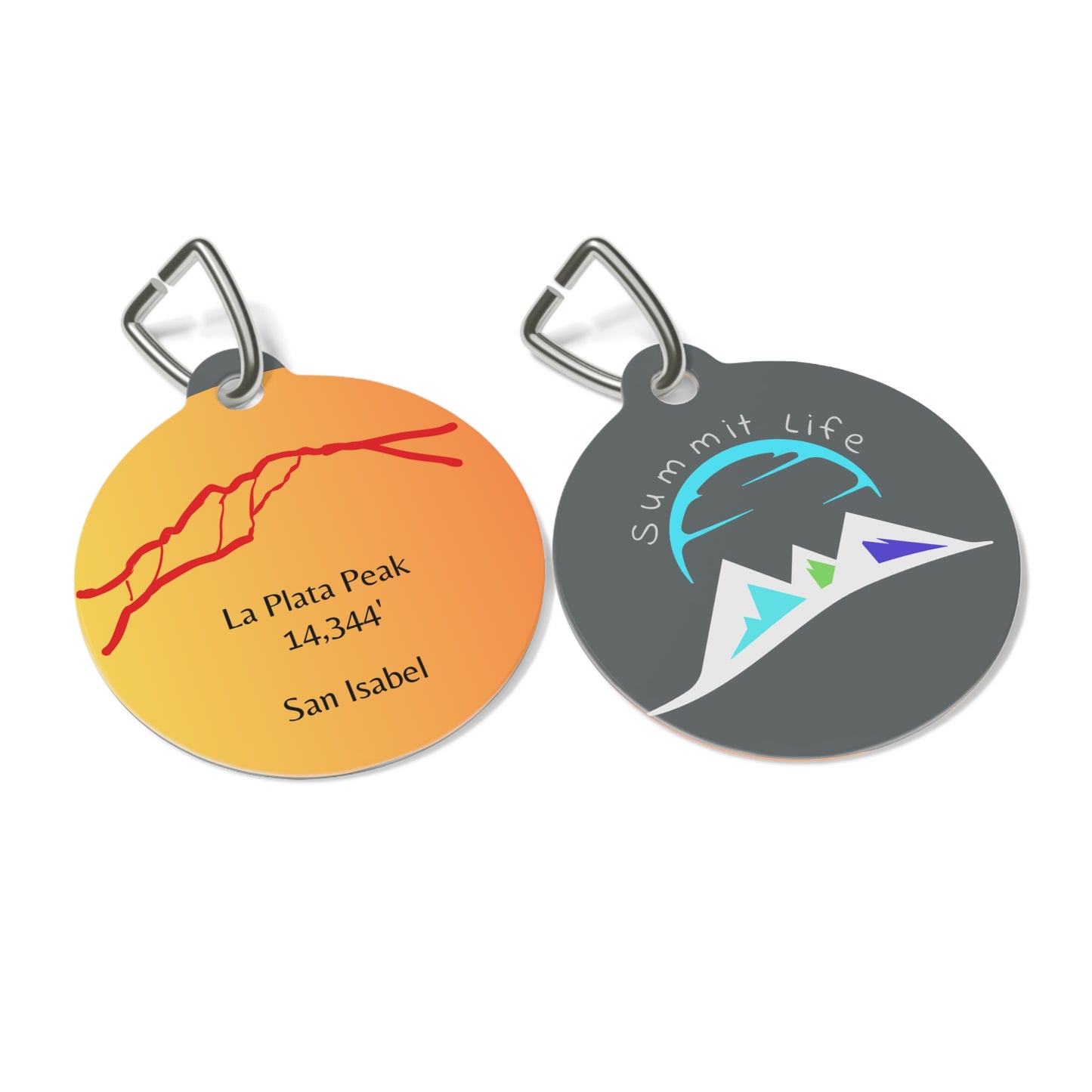 La Plata Peak Pet Tag