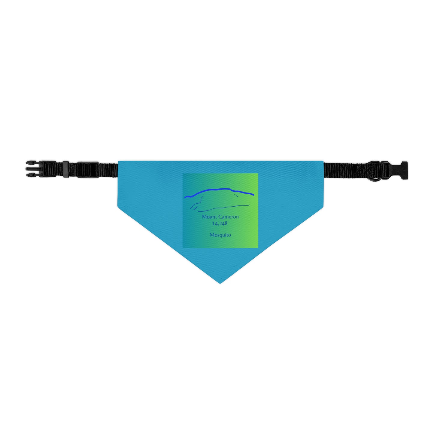 Mount Cameron 14er Pet Bandana Collar