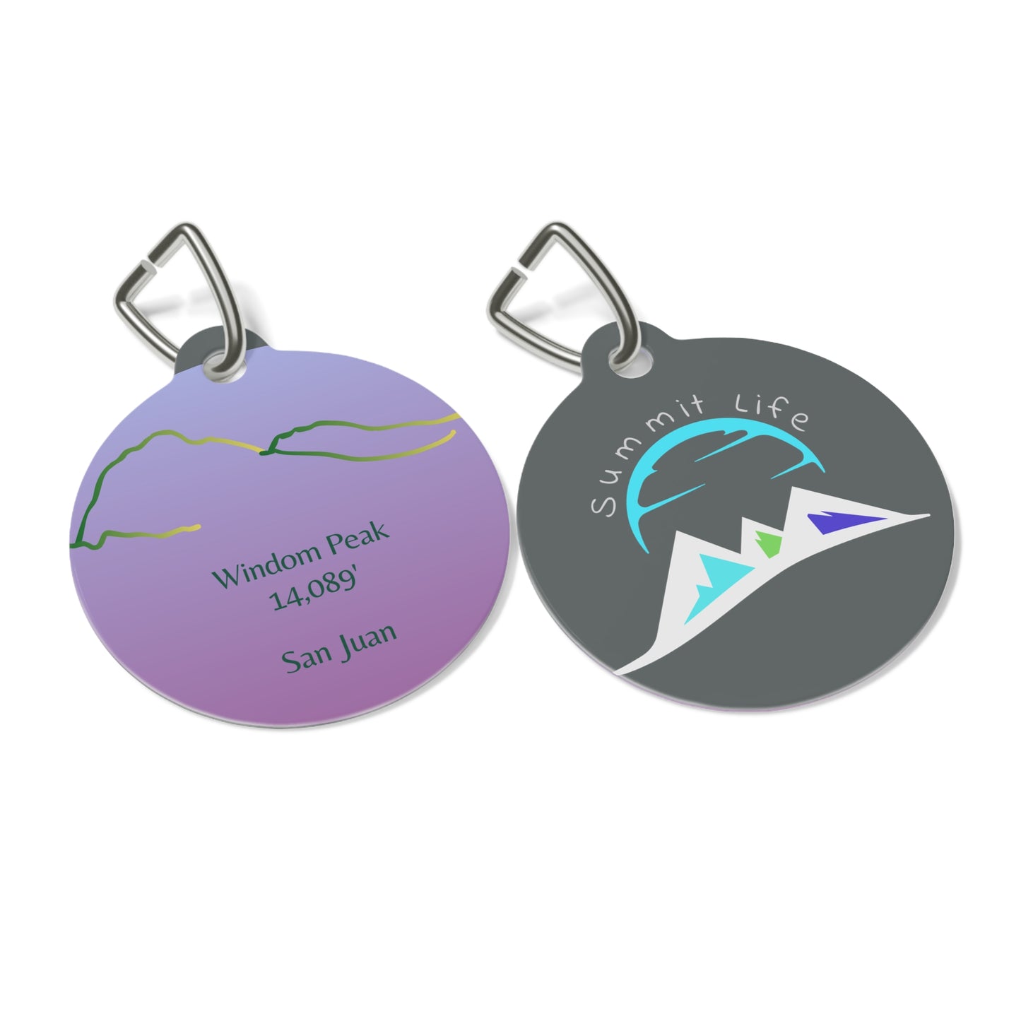 Windom Peak 14er Pet Tag